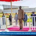 Diplômatie : Le Chef de l'État à Accra pour la mémoire des esclaves africains