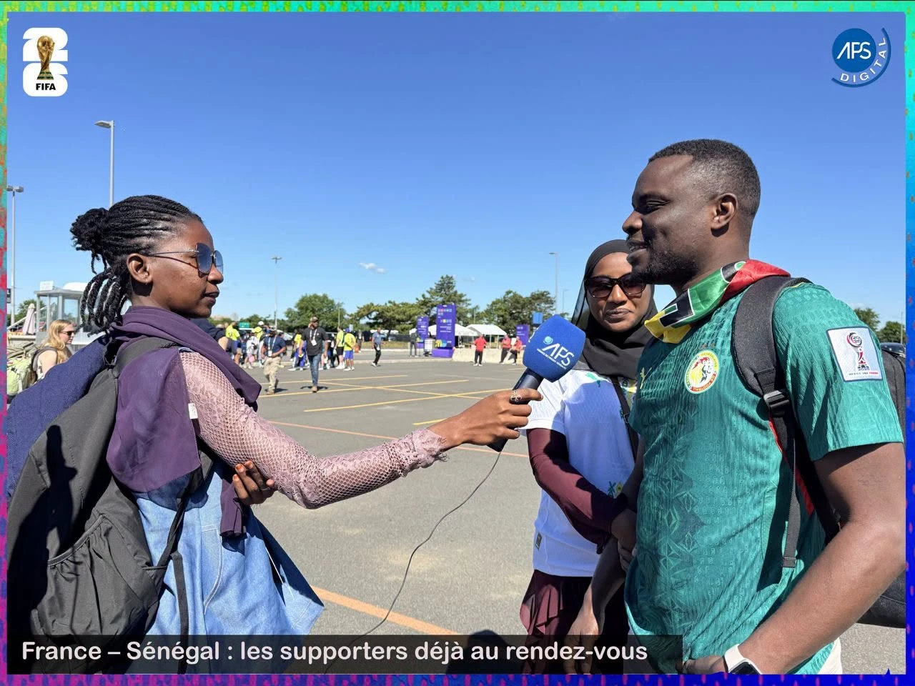 France – Sénégal : les supporters déjà au rendez-vous 