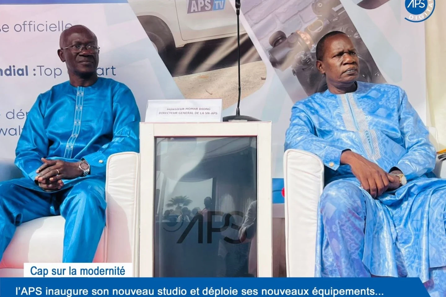 Cap sur modernité : l’APS inaugure son nouveau studio et déploie ses nouveaux équipements…