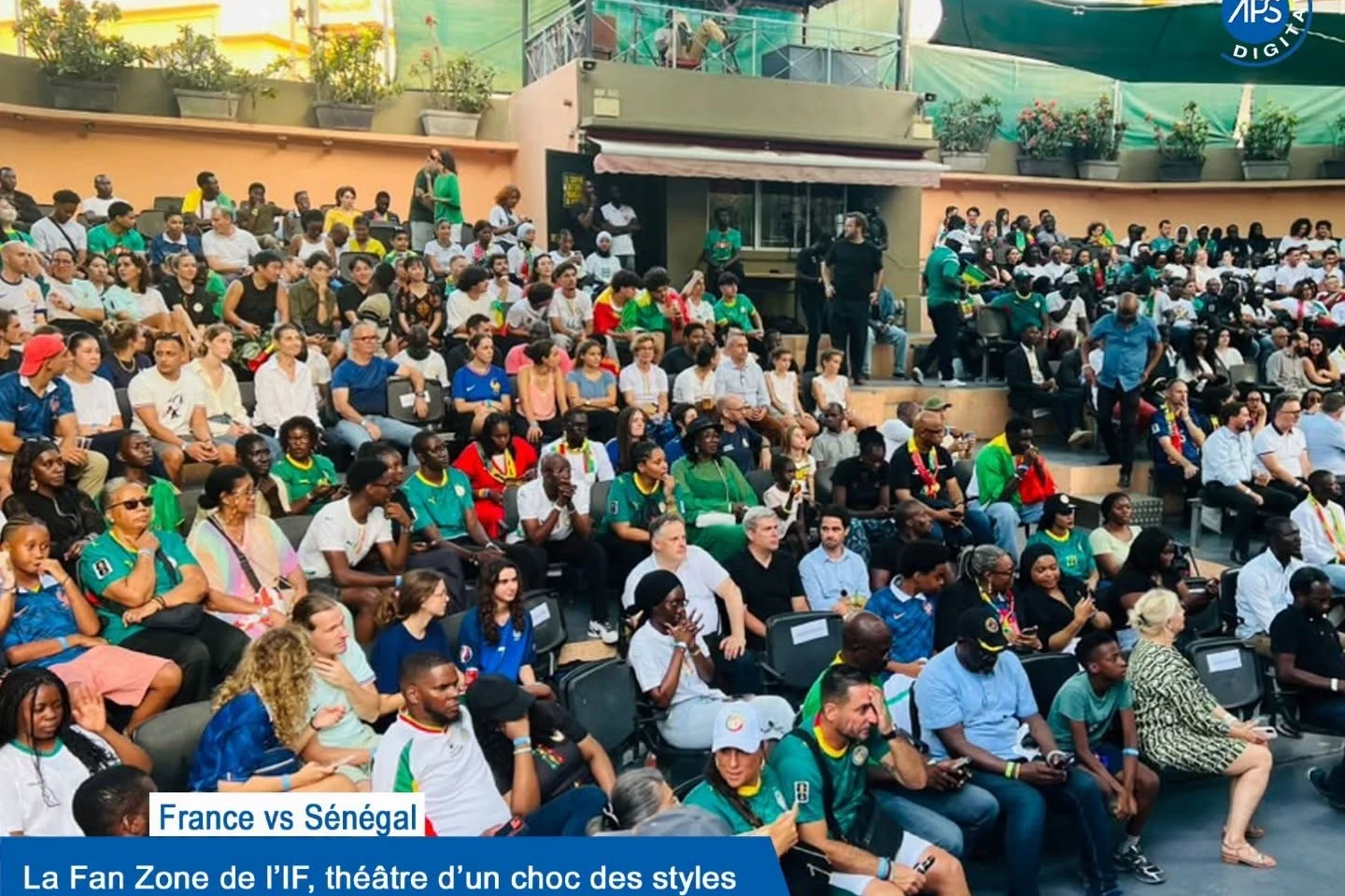 France vs Sénégal : La Fan Zone de l’IF, théâtre d’un choc des styles 
