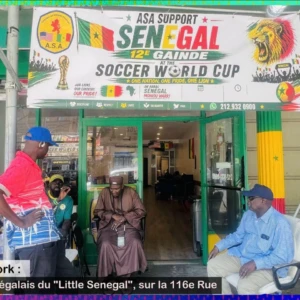 New York : l’équipe de l’APS à la rencontre des Sénégalais du "Little Senegal", à l’angle de la 116e Rue et de Frederick Douglass Boulevard