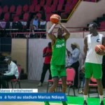 Basket-Séance d'entraînement : Les Lions à fond stadium Marius Ndiaye