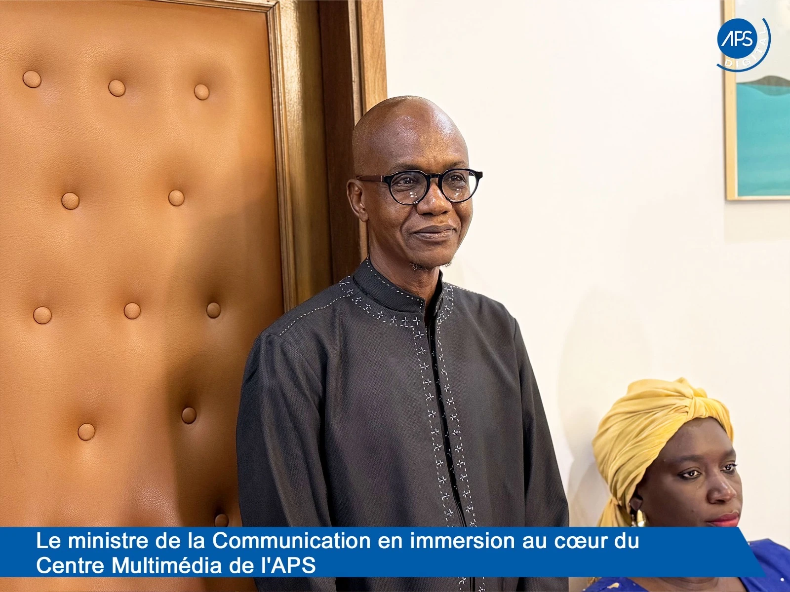 Le ministre de la Communication en immersion au cœur du Centre Multimédia de l'APS