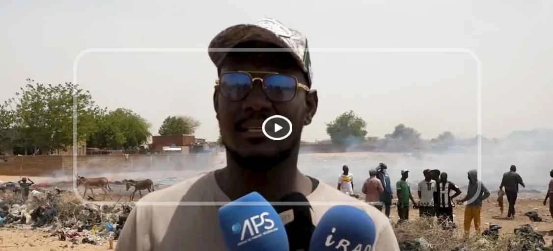 Hamady Ounaré : les jeunes troquent le football pour une vaste opération de nettoiement