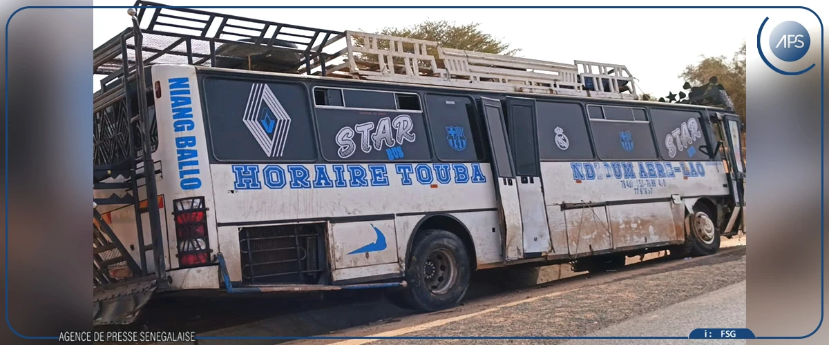 Dioffndé Dally : un mort et 18 blessés dans une collision entre un bus et un minicar 