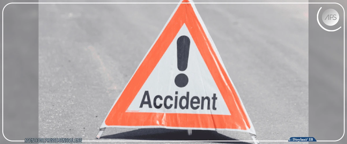 Kaolack : deux morts et quatre blessés dans un accident de la route à Thiawando