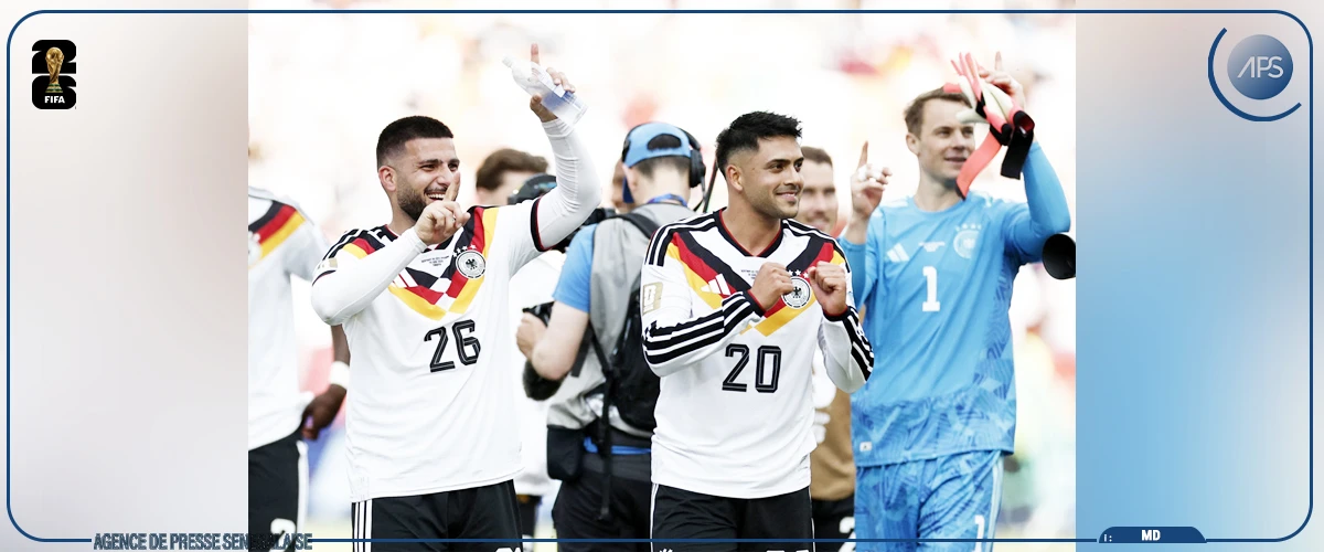 ‎Mondial 2026 : l’Allemagne se qualifie pour les seizièmes et met fin à deux échecs en phase de groupes ‎