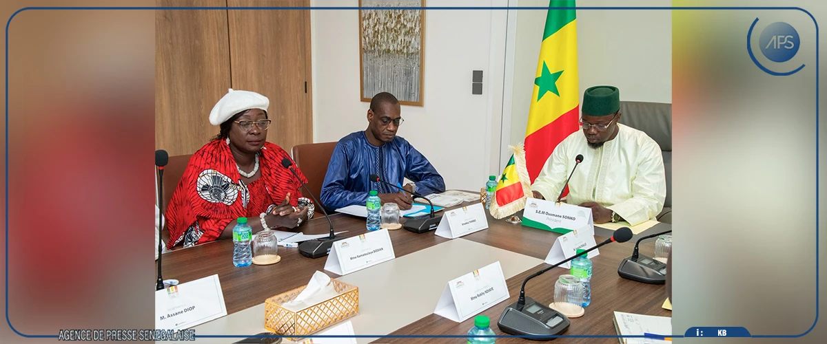 Ousmane Sonko a présidé sa première réunion avec les membres du bureau de l’Assemblée nationale