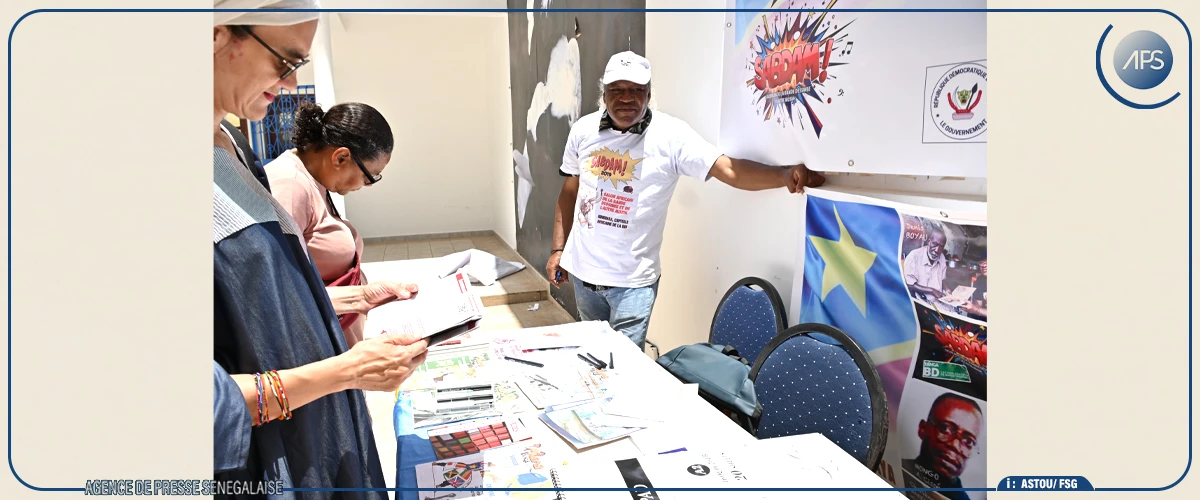 Un bédéiste congolais veut lancer un “corridor” africain de la bande dessinée en septembre