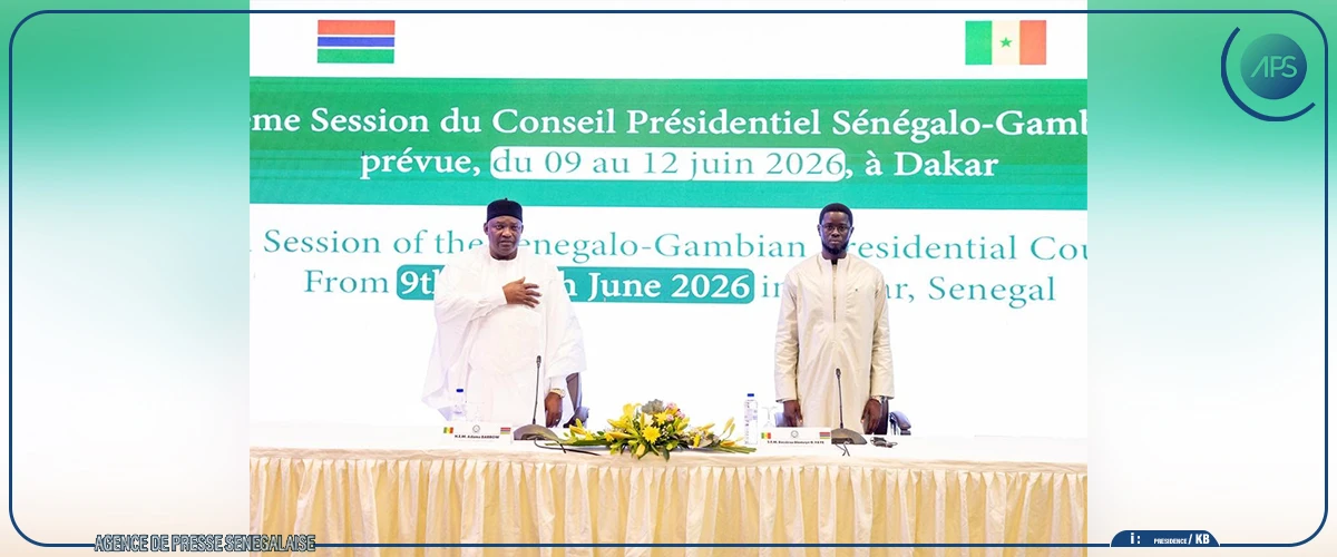 Bassirou Diomaye Faye et Adama Barrow saluent le succès du Conseil présidentiel sénégalo-gambien