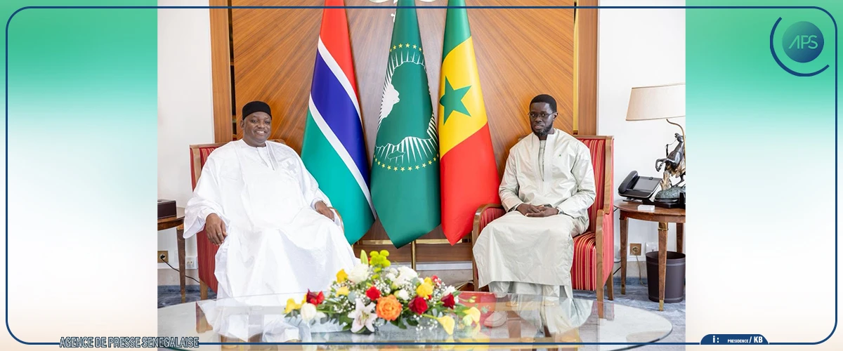 Bassirou Diomaye Faye et Adama Barrow saluent le succès du Conseil présidentiel sénégalo-gambien