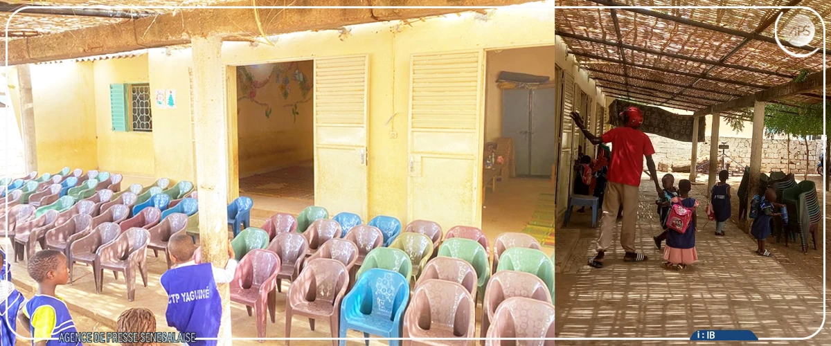Bakel : les Douanes sénégalaises réfectionnent la Case des Tout-petits de Yaguiné