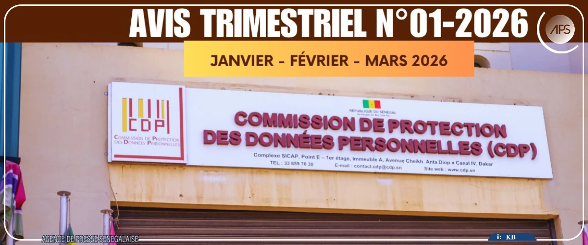 317 dossiers traités par la CDP au premier trimestre de cette année (rapport)