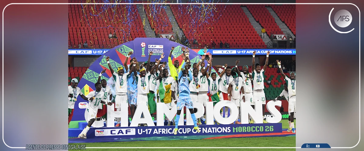 CAN U17 : les Lionceaux, champions d’Afrique, rentrent à 00H 55