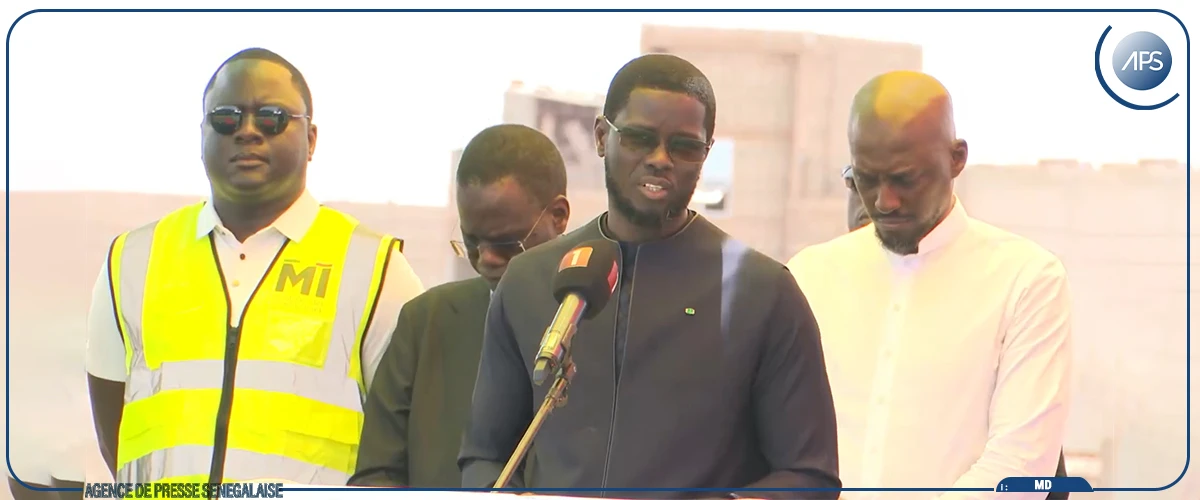 Les travaux de la gare du TER à Sébikotane officiellement lancés par le chef de l’Etat