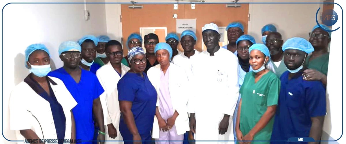 Touba : quatorze patients opérés lors d’une mission de chirurgie mini-invasive à l’hôpital Cheikhoul Khadim