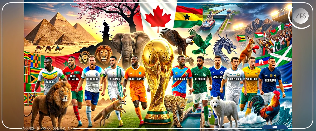Coupe du monde 2026 : quand les surnoms des sélections racontent l’histoire et l’identité des nations