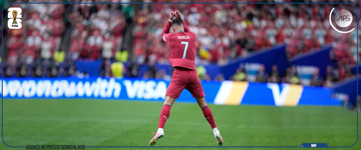  Cristiano Ronaldo devient le premier joueur à marquer au moins un but lors de six Coupes du monde différentes