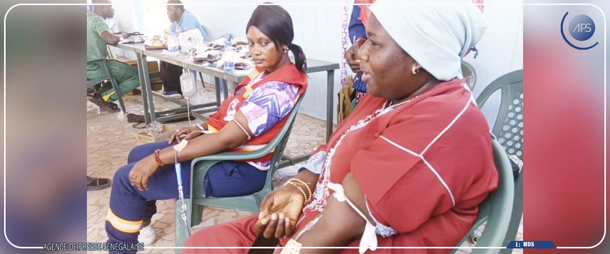 Don de sang : une centaine de poches collectées à la mi-journée à Ourossogui