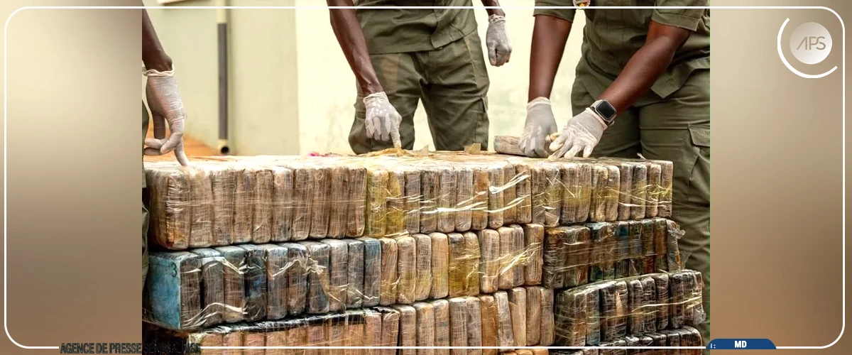 Koumpentoum : Saisie record de cocaïne d’une contrevaleur de plus de 58 milliards de FCFA