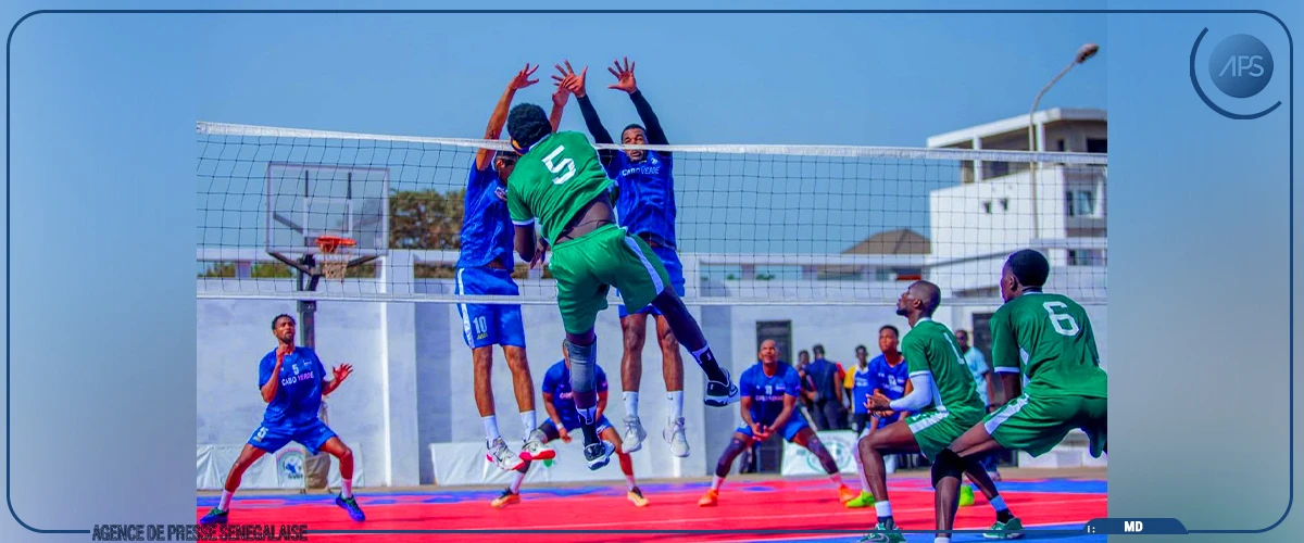 Qualificatifons CAN volleyball 2026 : le Sénégal réussit son entrée face au Cap-Vert (3-0)