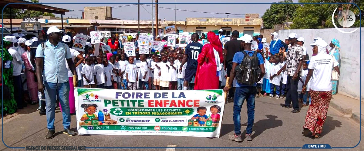 Nioro du Rip : ouverture d’une Foire de la petite-enfance pour valoriser l’enseignement préscolaire
