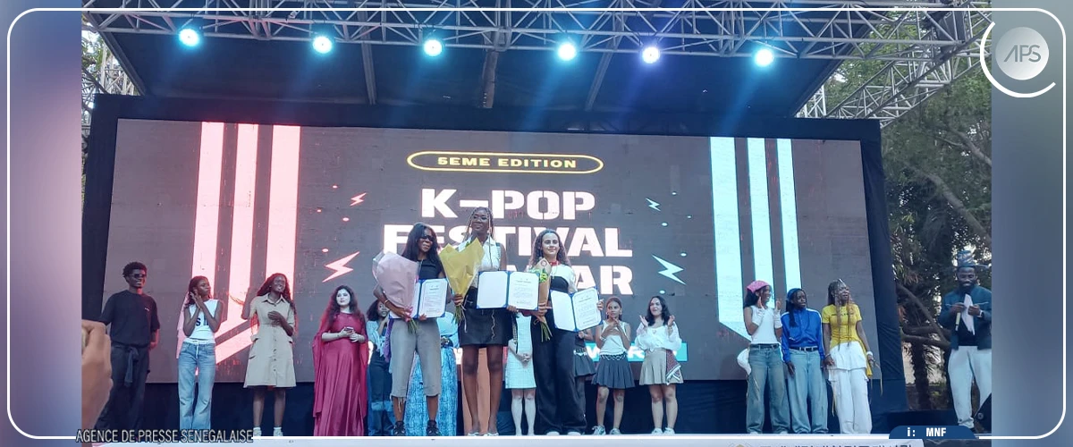 5e édition du festival K-pop Dakar : trois lauréates primés en chant et danse