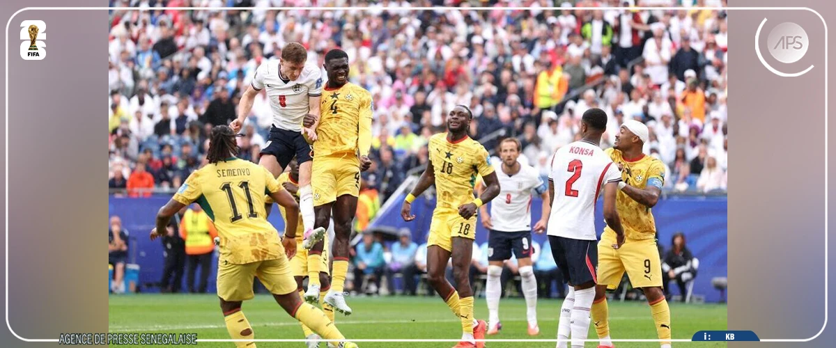 ‎Coupe du monde 2026 : le Ghana accroche l’Angleterre et se rapproche de la qualification
