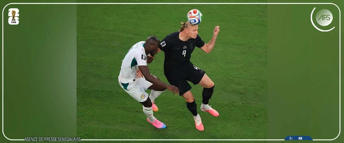 Mondial 2026 : le Sénégal mené par 1 but à zéro à la mi-temps de son match contre la Norvège