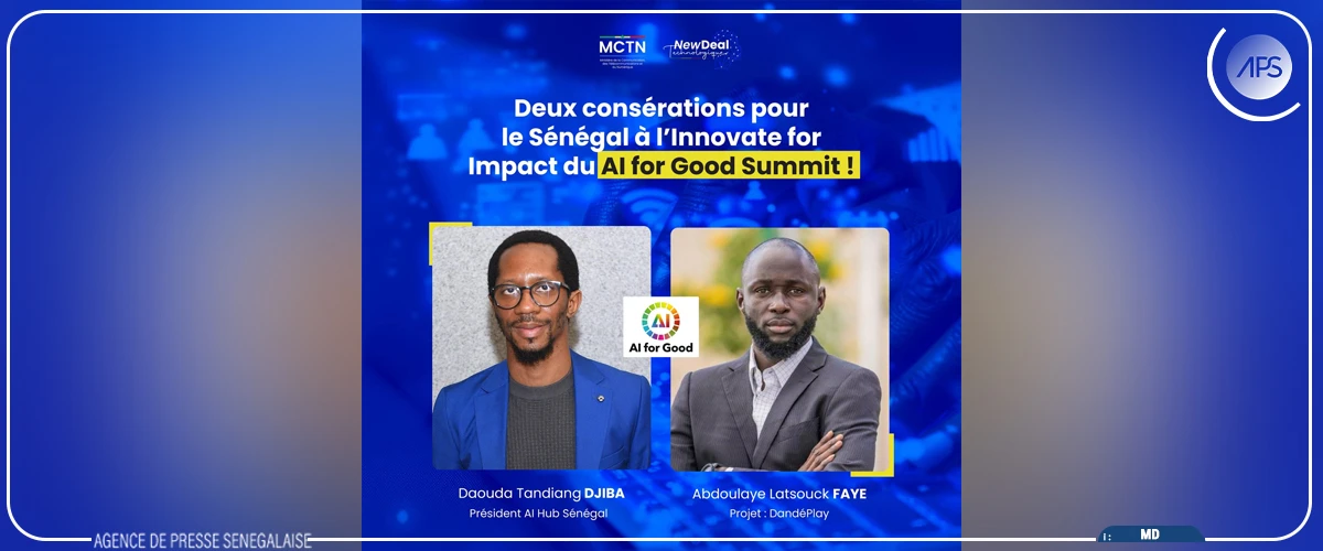 Deux solutions sénégalaises d’intelligence artificielle distinguées au sommet mondial sur l’IA