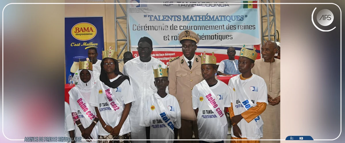 Tambacounda : l’IEF couronne ses talents mathématiques