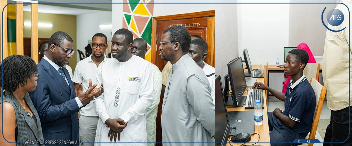 Alioune Dione inaugure l'incubateur communal de l'économie sociale et solidaire de Thiaroye-Gare