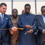 Les travaux de la gare du TER à Sébikotane officiellement lancés par le chef de l'Etat