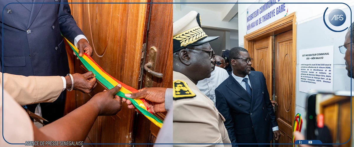 Alioune Dione inaugure l’incubateur communal de l’économie sociale et solidaire de Thiaroye-Gare
