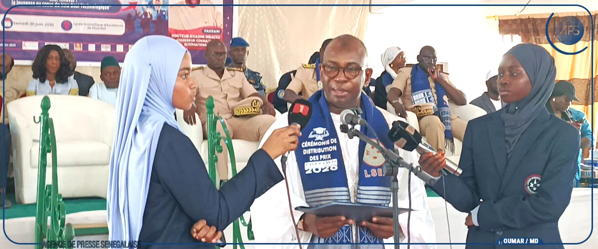 Moustapha Guirassy salue l’excellence et le succès du lycée scientifique de Diourbel à l’international