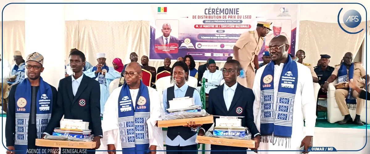 Moustapha Guirassy salue l'excellence et le succès du lycée scientifique de Diourbel à l'international