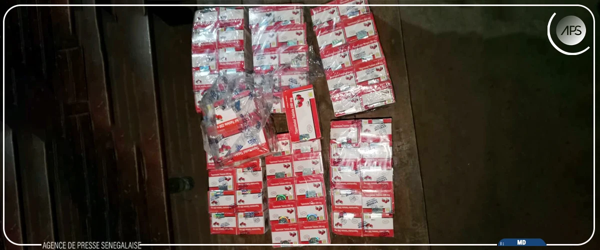 Kédougou : deux personnes interpellées pour détention de stupéfiants et vente illicite de médicaments