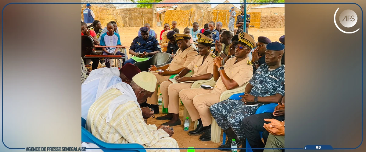Kaffrine : le gouverneur promet des réponses aux préoccupations du village de Darou Mady Diallo, frontalier avec la Gambie