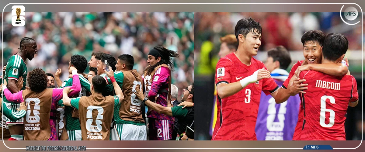 Coupe du monde : le Mexique et la Corée du Sud victorieux d’entrée