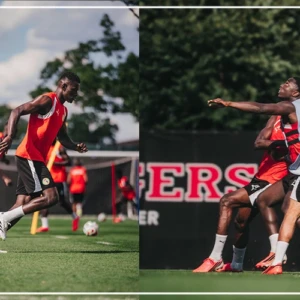 ‎Les Lions s'entraînent sans Jackson, Gueye, Mendy et Sarr ‎