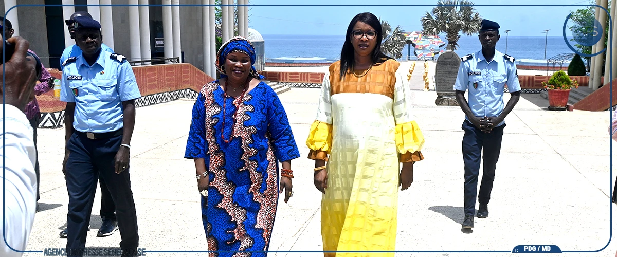 Mame Coumba Diop annonce la réhabilitation de trois sites "symboliques et historiques" avant les JOJ Dakar 2026, dont le Monument de la Renaissance africaine