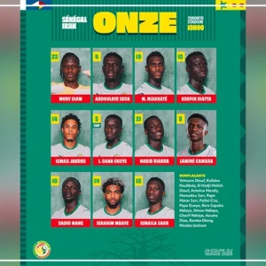 Mondial 2026 : contre l’Irak, le Sénégal sans Kalidou Koulibaly et avec Ibrahim Mbaye