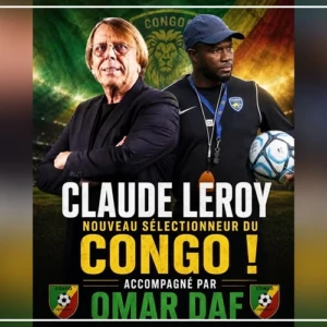 Claude Le Roy nouvel entraîneur du Congo, Omar Daf adjoint