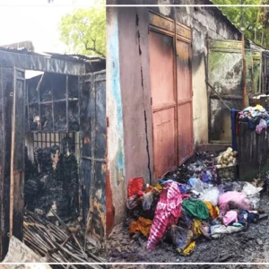 Kédougou : un incendie ravage une dizaine de cantines au marché central