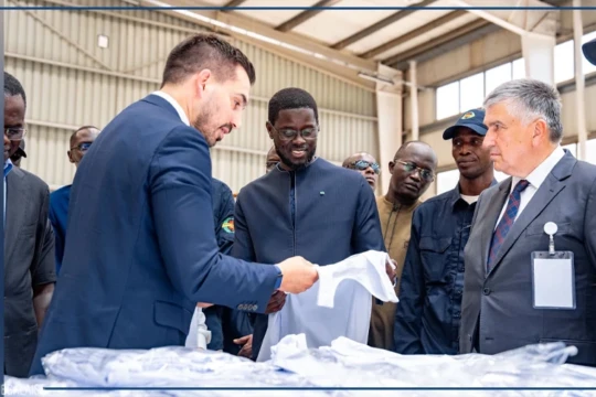 Le Sénégal "remis au travail et réconcilié avec son passé industriel" avec l'arrivée de AVCI Global Industrie, selon le chef de l'Etat