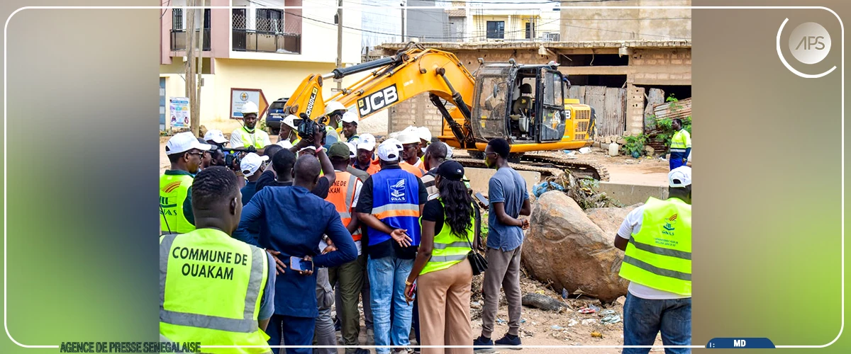 Prévention des inondations : les opérations de curage des canaux effectuées à moitié à Dakar et Pikine