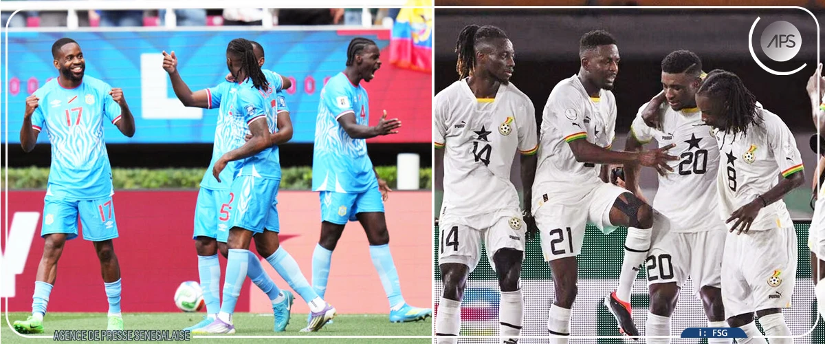 Coupe du monde : la RDC et le Ghana font leur entrée en matière, ce mercredi
