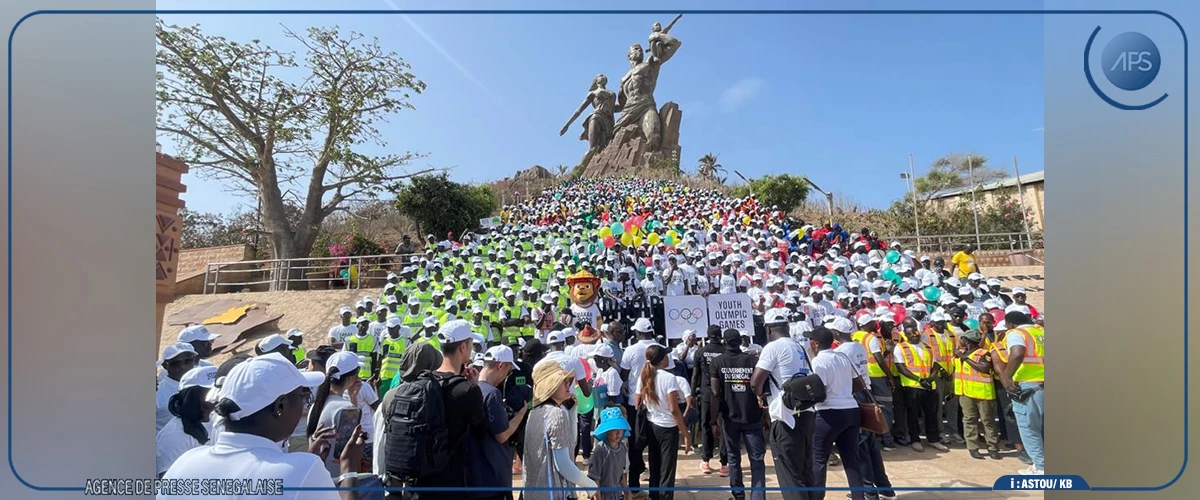 Une randonnée populaire à cinq mois des JOJ Dakar 2026