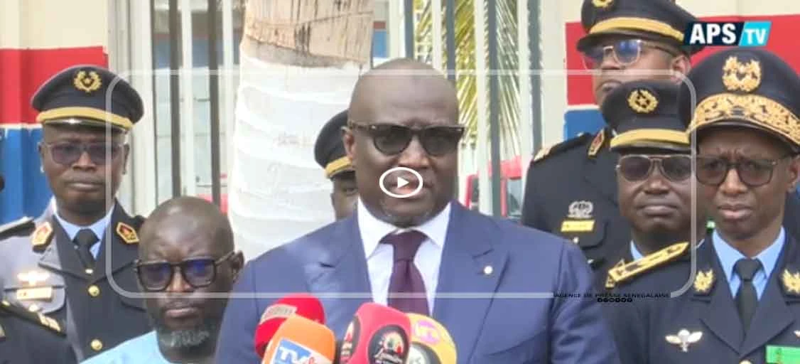 Sécurité civile :Mouhamadou Makhtar Cissé réaffirme le soutien de l’État aux Sapeurs-pompiers