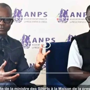Mondial 2026 : visite de la ministre des Sports à la Maison de la presse du New Jersey